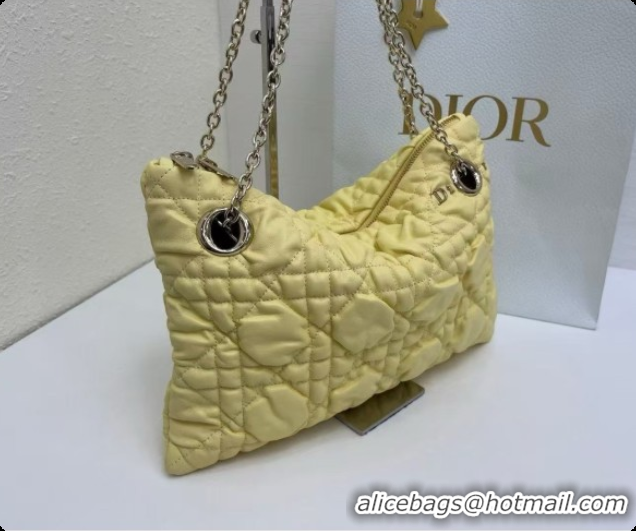 Good Product  Dior Small Dior Milly-La-Forêt Bag in Puffy Macrocannage Calfskin D090402 Yellow 2026