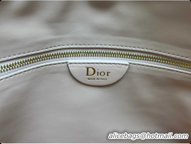 Perfect Dior Small Dior Milly-La-Forêt Bag in Black Puffy Macrocannage Calfskin D090407 Pink 2026