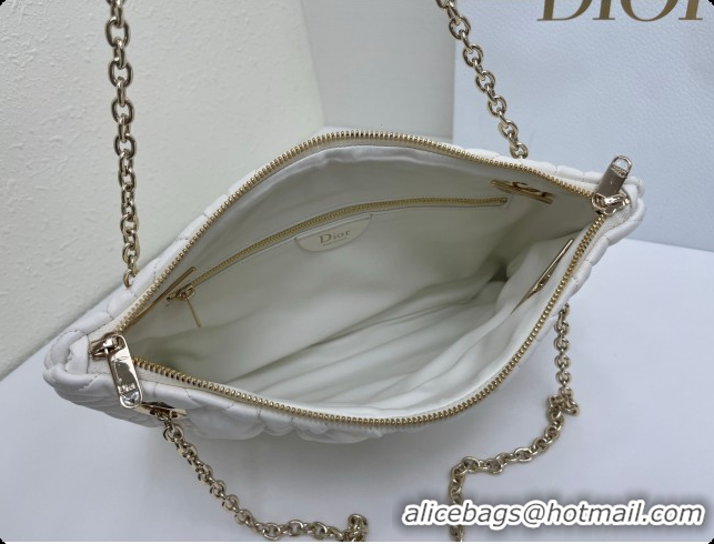 Buy Discount Dior Small Dior Milly-La-Forêt Bag in Black Puffy Macrocannage Calfskin D090408 White 2026