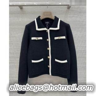 Spot Bulk Chanel Cashmere Cardigan CH092919 Black 2026