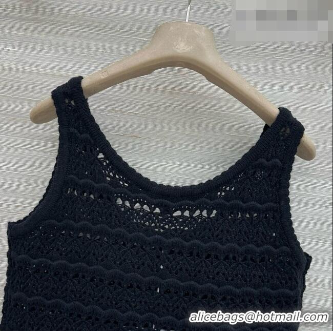 Low Cost Chanel Wool & Cashmere Cardigan and Vest CH092921 Black 2026
