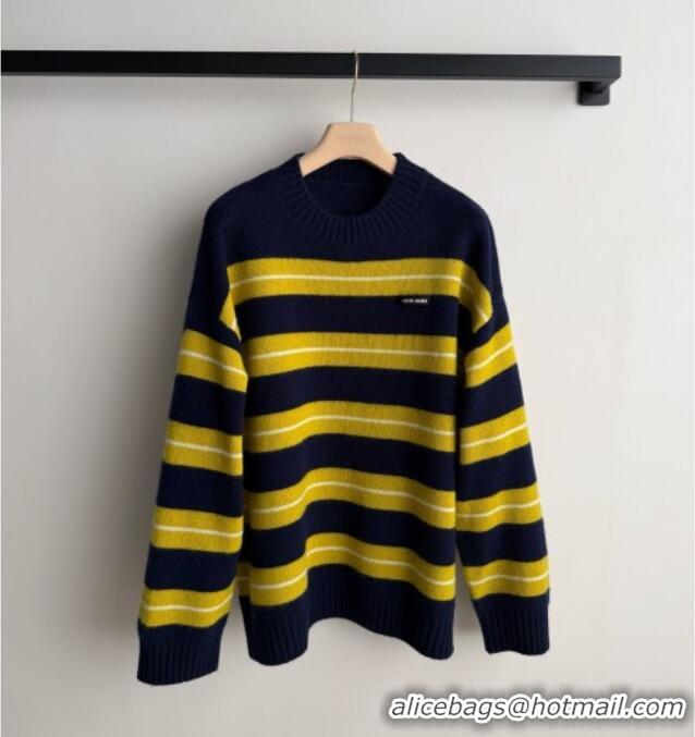 Low Price Miu Miu Wool Sweater and Skirt M092911 Yellow 2026