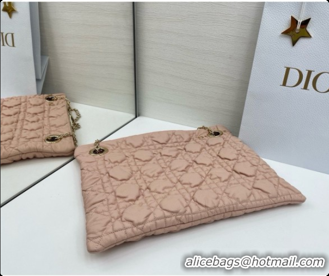 Classic Hot Dior Medium Dior Milly-La-Forêt Bag in Puffy Macrocannage Calfskin D090415 Pink 2026