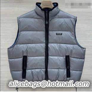 Grade Discount Miu Miu Down Vest M092930 Grey 2026