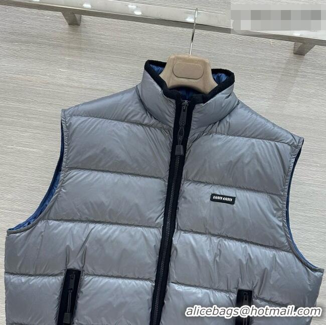Grade Discount Miu Miu Down Vest M092930 Grey 2026