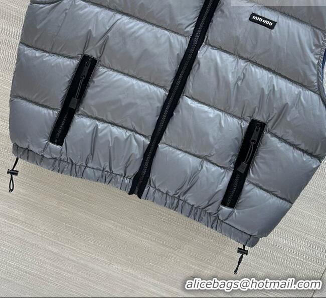 Grade Discount Miu Miu Down Vest M092930 Grey 2026