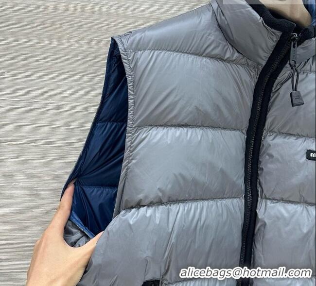 Grade Discount Miu Miu Down Vest M092930 Grey 2026