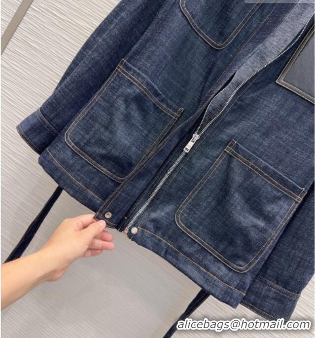 New Fashion Prada Denim Jacket P092935 Blue 2026