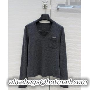 Luxury  Design Loewe Top L092915 Dark Grey 2026