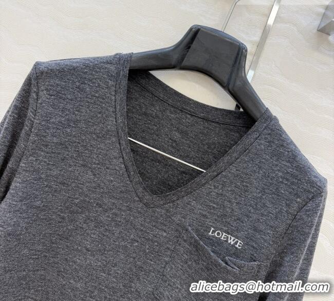 Luxury  Design Loewe Top L092915 Dark Grey 2026