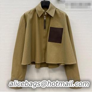 Particularly Recommended Loewe Cotton Shirt L092847 Brown 2026