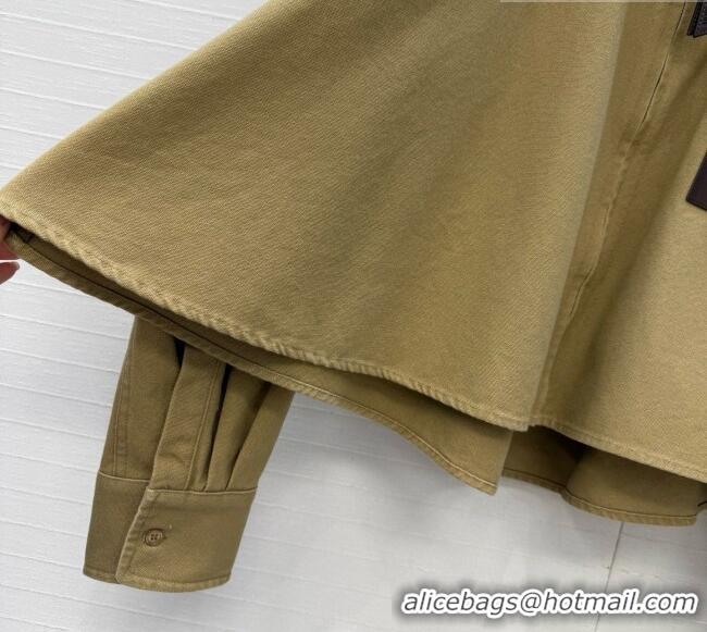 Particularly Recommended Loewe Cotton Shirt L092847 Brown 2026