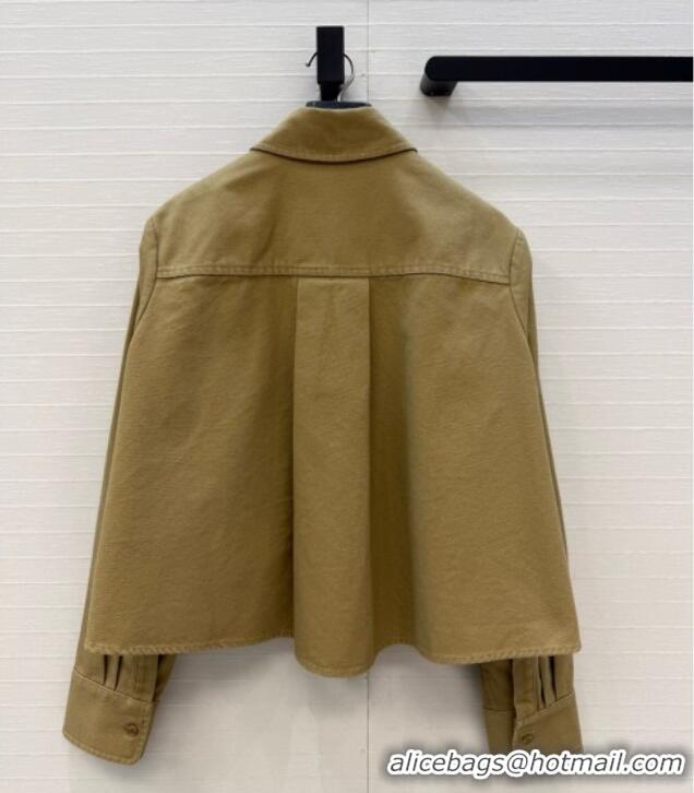 Particularly Recommended Loewe Cotton Shirt L092847 Brown 2026