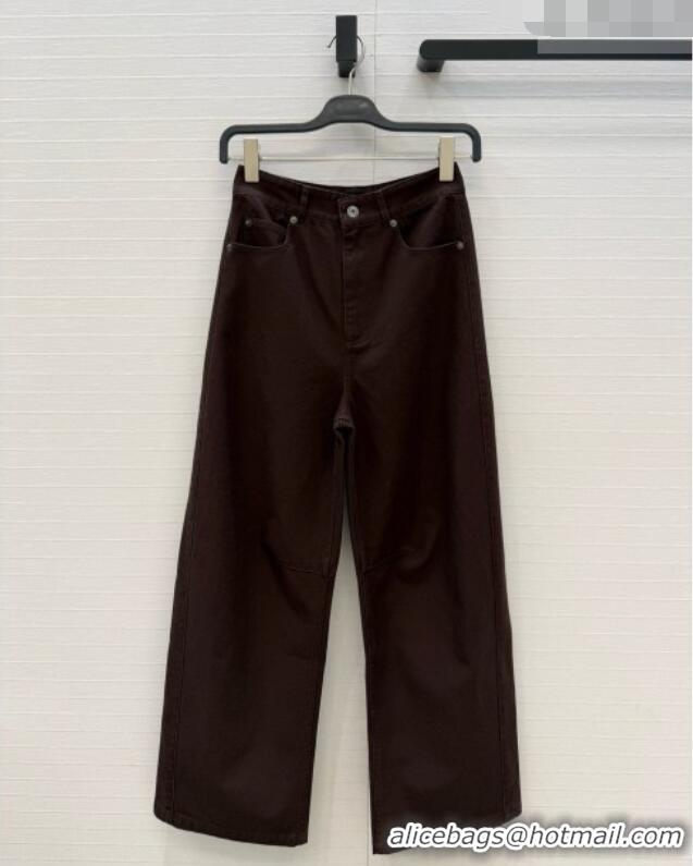 Market Sells Loewe Jeans L092846 Dark Brown 2026