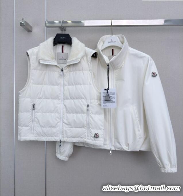 Trendy Design Moncler Down Jacket Two-piece Set M092913 White 2026