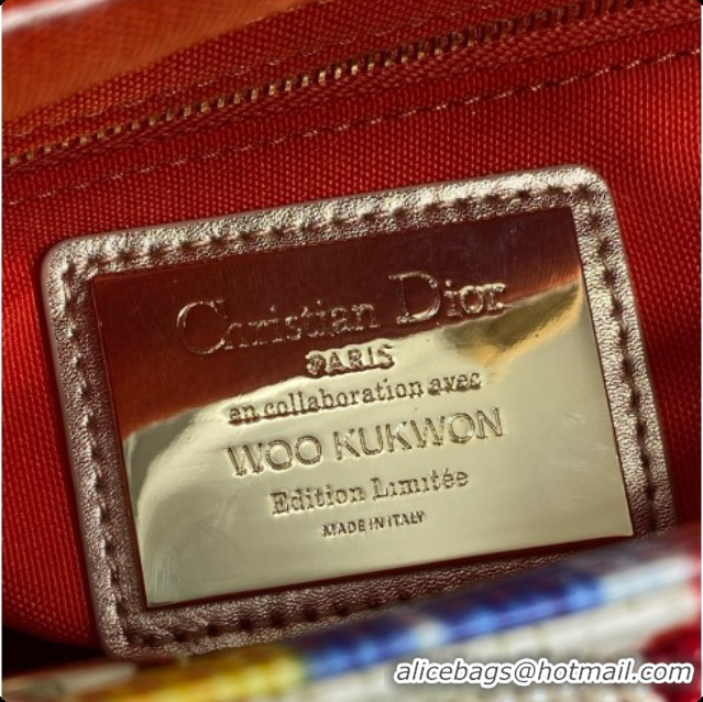 Unique Style Dior Satin Micro Lady Dior Bag with Beads D090428 Multicolor 2026