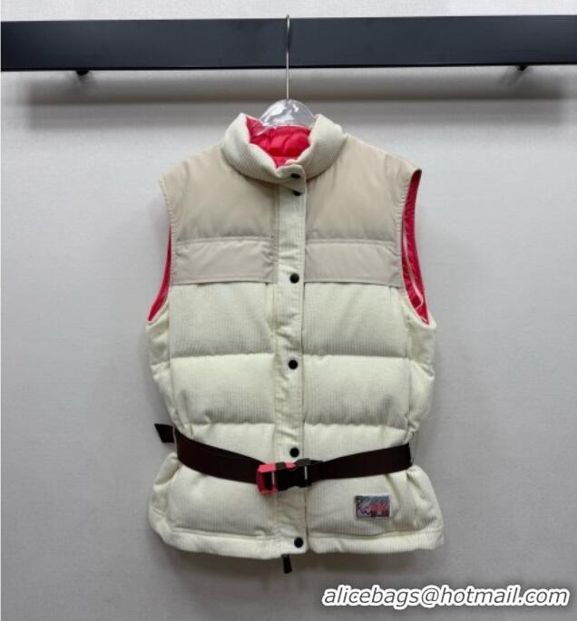 Grade Quality Moncler Corduroy Down Jacket M092917 Beige 2026