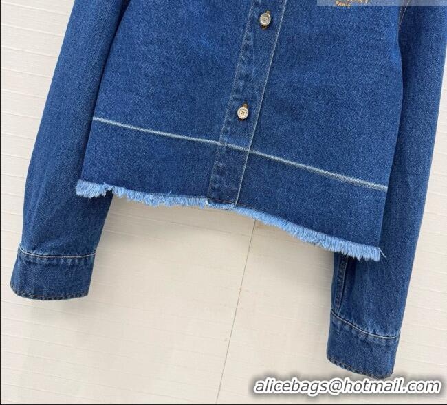 Most Popular Givenchy Denim Jacket G092925 Blue 2026