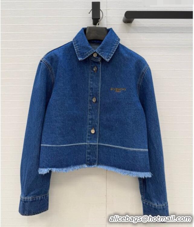 Most Popular Givenchy Denim Jacket G092925 Blue 2026
