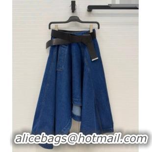 Luxury Cheap Givenchy Denim Skirt G092926 Blue 2026