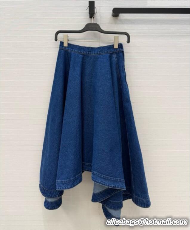 Luxury Cheap Givenchy Denim Skirt G092926 Blue 2026