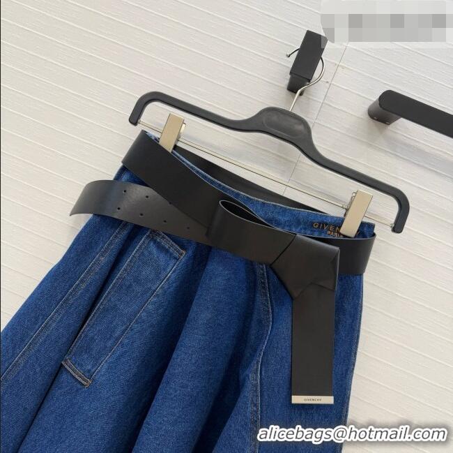 Luxury Cheap Givenchy Denim Skirt G092926 Blue 2026