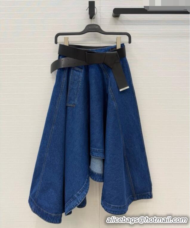 Luxury Cheap Givenchy Denim Skirt G092926 Blue 2026