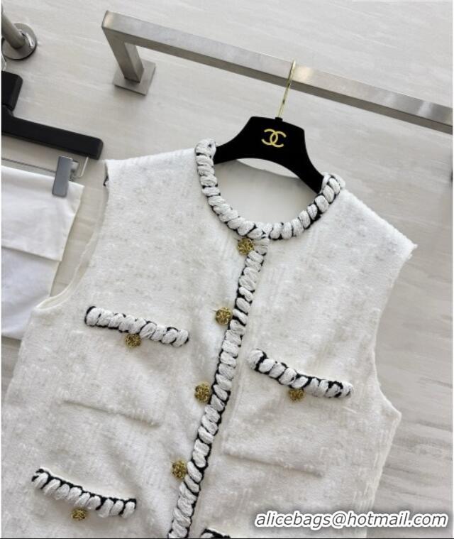 Luxury Discount Chanel Vest CH092939 White 2026