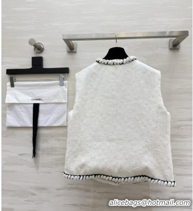Luxury Discount Chanel Vest CH092939 White 2026
