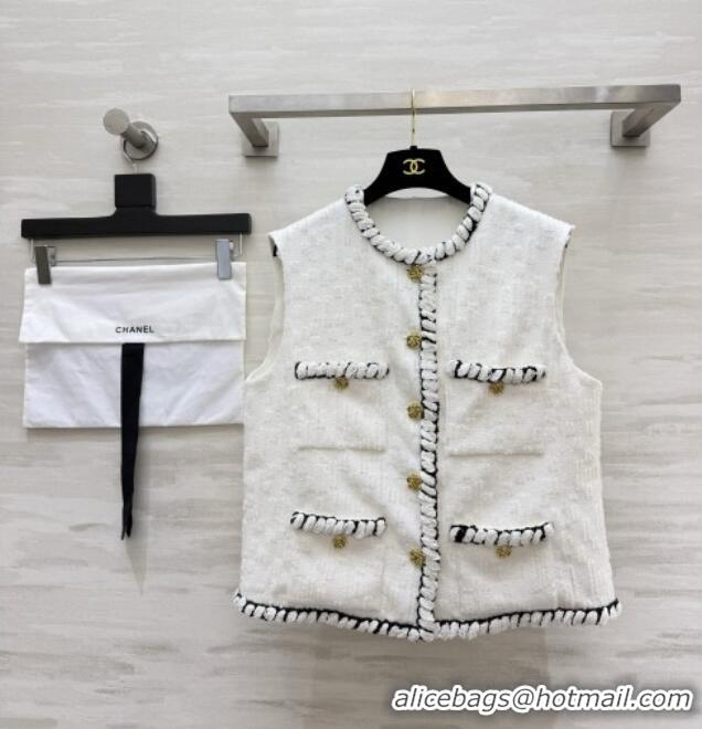 Luxury Discount Chanel Vest CH092939 White 2026