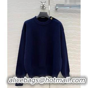 Famous Brand Chanel Cashmere Sweater CH092953 Deep Blue 2026