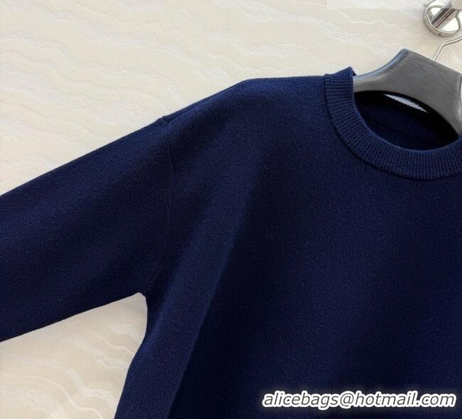 Famous Brand Chanel Cashmere Sweater CH092953 Deep Blue 2026