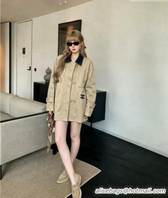 Hot Sell Cheap Famous Brand Chanel Coat CH092866 Khaki 2026