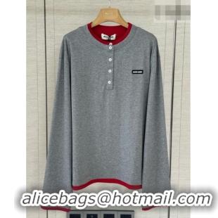 Cheap Wholesale Miu Miu Top CH092942 Grey 2026