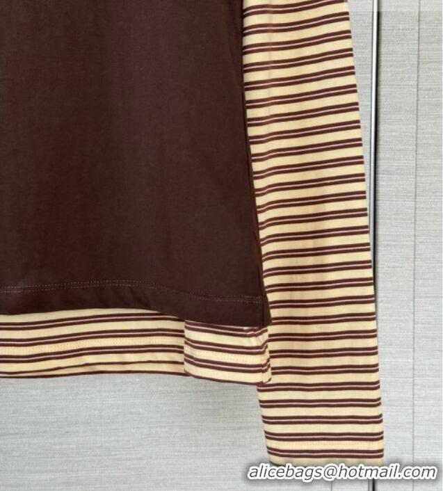 Spot Bulk Miu Miu Top CH092943 Brown/Yellow 2026