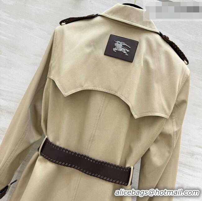 Top Quality Burberry Trench Coat B092868 Khaki 2026
