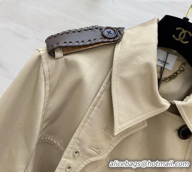 Top Quality Burberry Trench Coat B092868 Khaki 2026