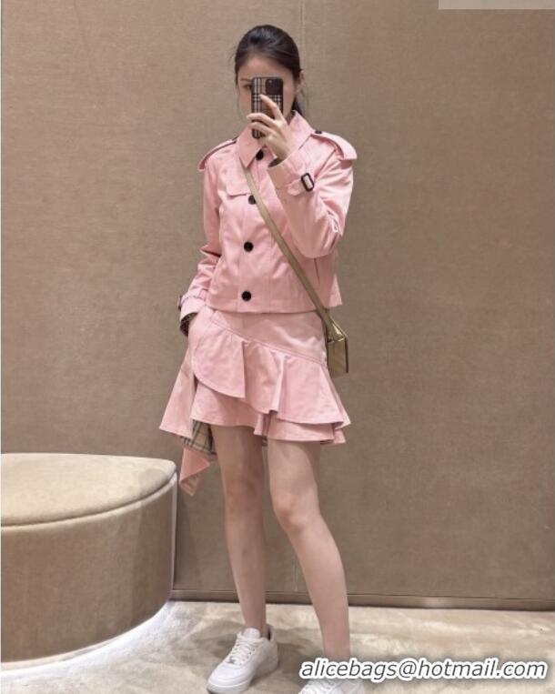 Good Taste Burberry Skirt B092869 Pink 2026