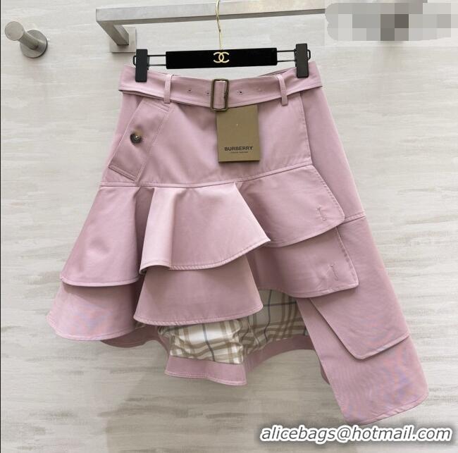 Good Taste Burberry Skirt B092869 Pink 2026