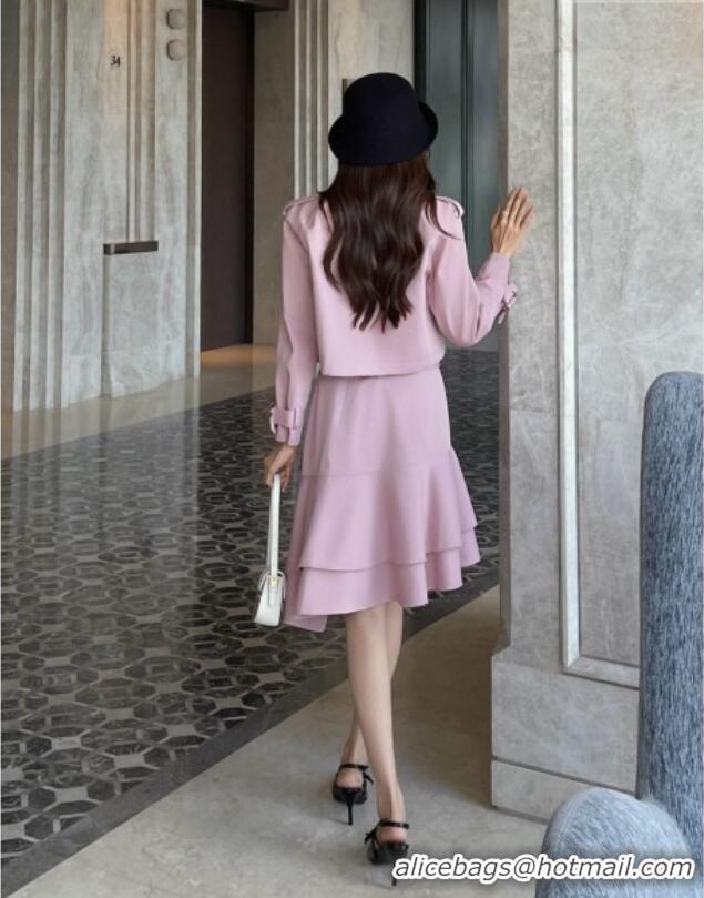 Free Shipping Discount Burberry Jacket B092870 Pink 2026