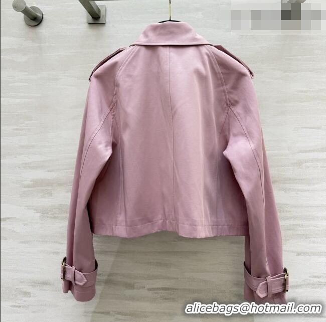Free Shipping Discount Burberry Jacket B092870 Pink 2026