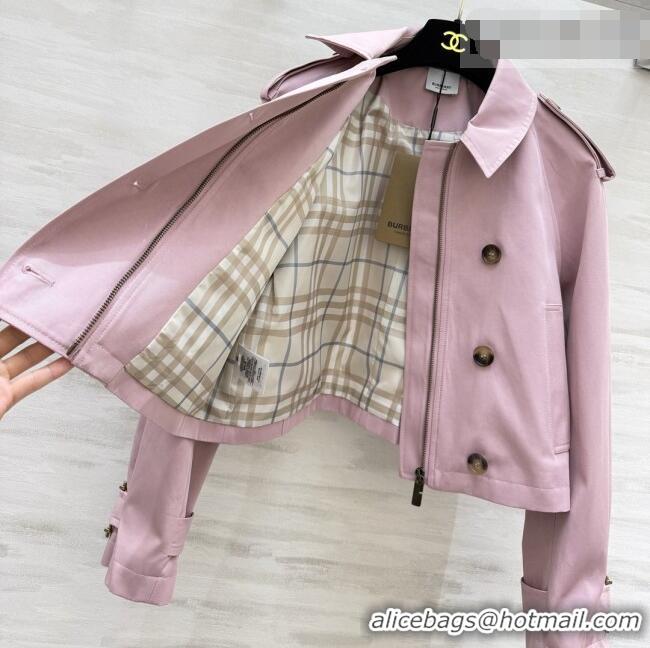 Free Shipping Discount Burberry Jacket B092870 Pink 2026