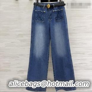 Luxury Cheap Celine Jeans C092972 Blue 2026