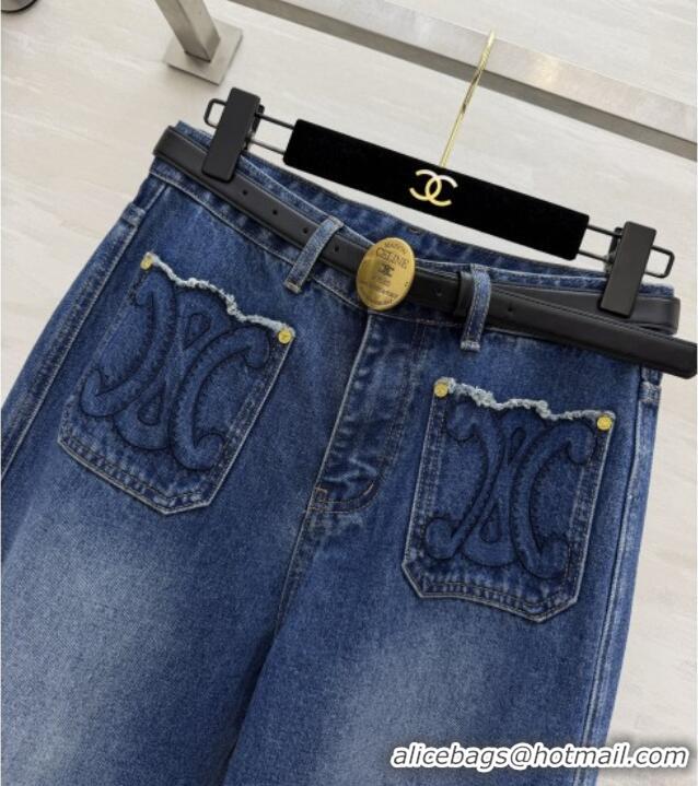 Luxury Cheap Celine Jeans C092972 Blue 2026