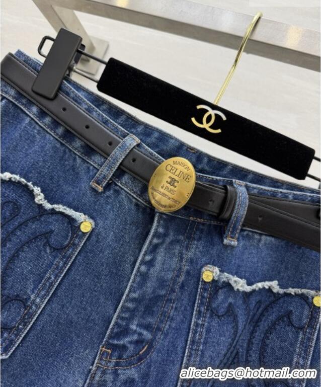Luxury Cheap Celine Jeans C092972 Blue 2026