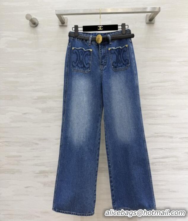 Luxury Cheap Celine Jeans C092972 Blue 2026
