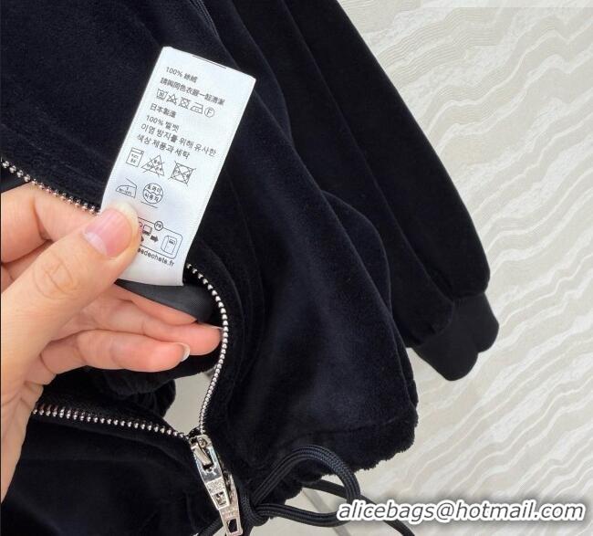 Grade Quality Celine Velvet Jacket and Pants C093025 Black 2026