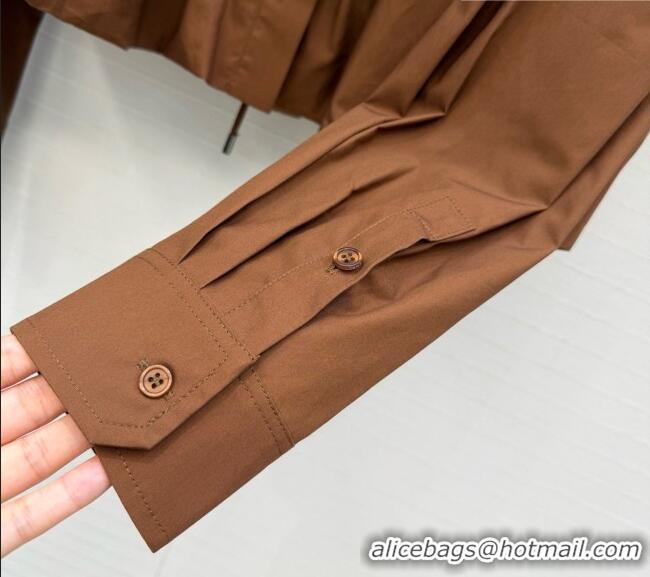 Best Price Discount Loewe Shirt L092974 Brown 2026