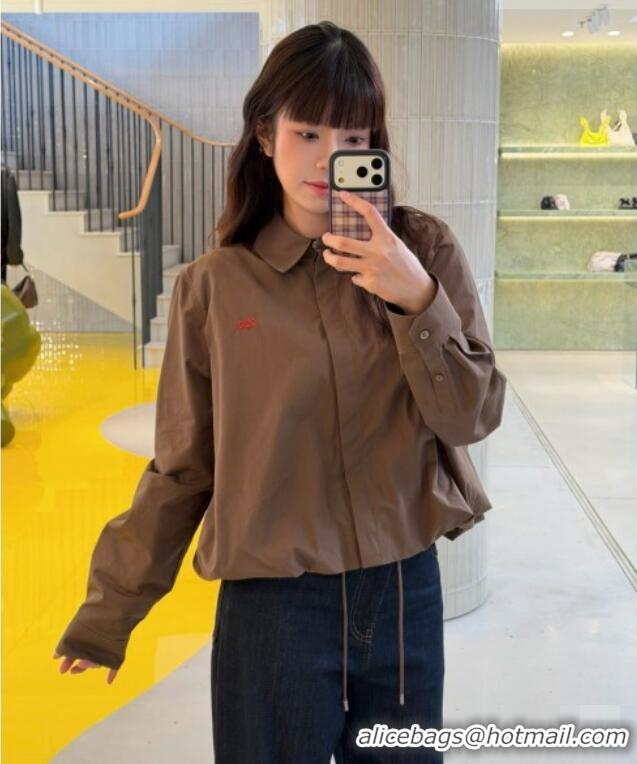 Best Price Discount Loewe Shirt L092974 Brown 2026