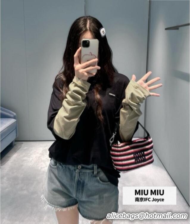 Spot Bulk Miu Miu Top M092976 Black 2026